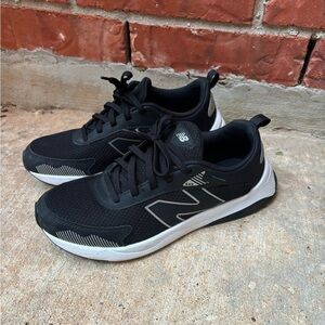 New Balance 545 Mens 6.5 Black Running Sneakers Shoes